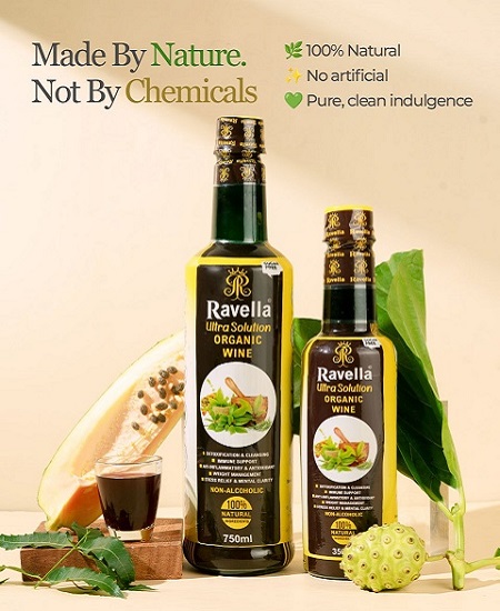Ravella Ultra Solution Organic Wine